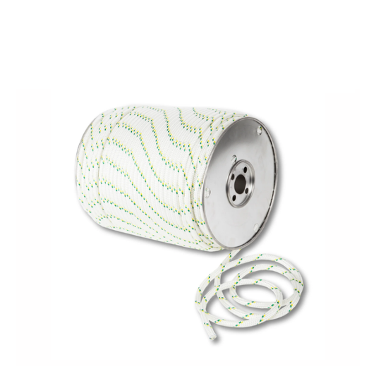 Corde en polyester double tresse 10 mm x 200 mètres, PORTABLE WINCH