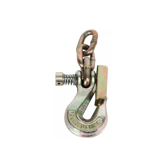 Crochet plat 7 mm avec barrure Grade 70, PORTABLE WINCH