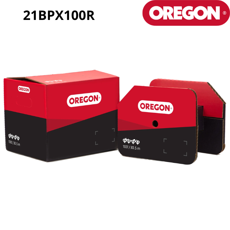 CHAINE TRONCONNEUSE 21BPX .325"/1,5 DEMI-RONDE ROULEAU 100 PIEDS OREGON 21BPX100R