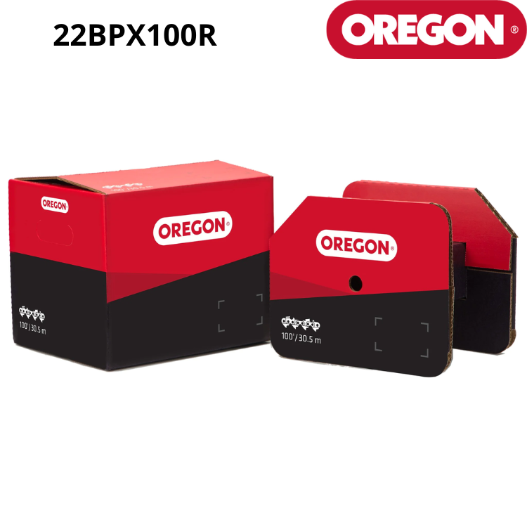 CHAINE TRONCONNEUSE 22BPX .325"/1,6 DEMI-RONDE ROULEAU 100 PIEDS OREGON 22BPX100R