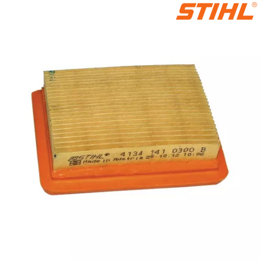 FILTRE A AIR PAPIER FS400 450 480 ORIGINE STIHL 41341410300