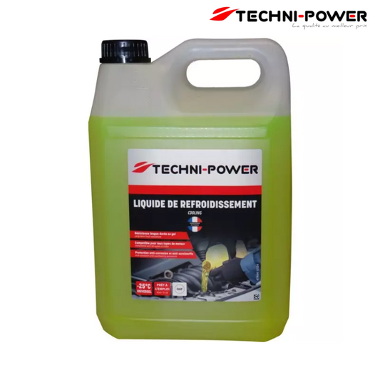 LIQUIDE REFROIDISSEMENT UNIVERSEL -25°C BIDON 5L TECHNI-POWER