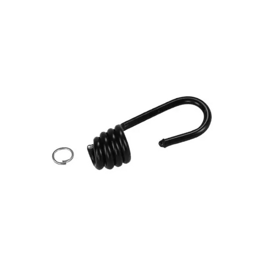 CROCHET TENDEUR ACIER POUR SANDOW DE 8MM AVEC CLIPS - BLISTER DE 4