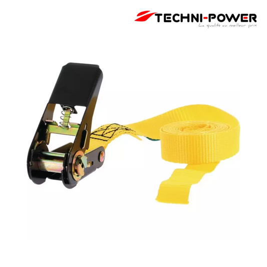 SANGLE A CLIQUET SANS FIN 25 MM 5M 1T TECHNI-POWER