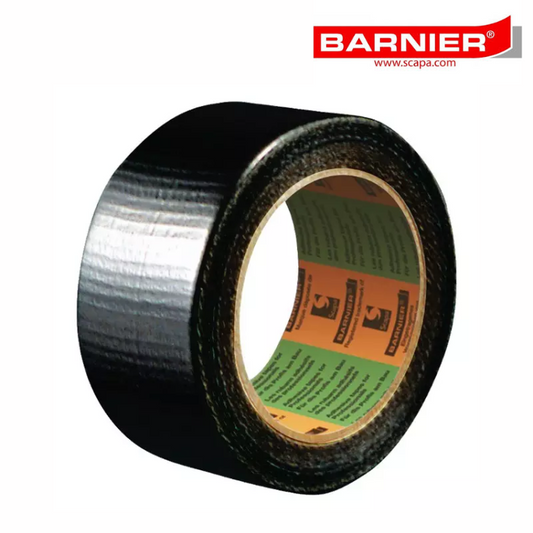 RUBAN ADHESIF REPARE BACHE NOIR 100MM X 50M BARNIER