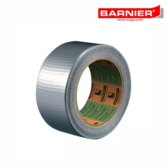 RUBAN ADHESIF TOILE DE REPARATION GRIS 100MM X 50M BARNIER