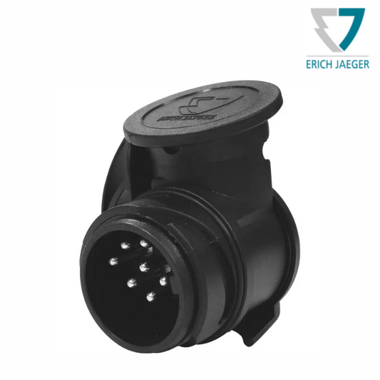 ADAPTATEUR COURT 13 PLOTS MALE 7 FEMELLE PLASTIQUE JAEGER