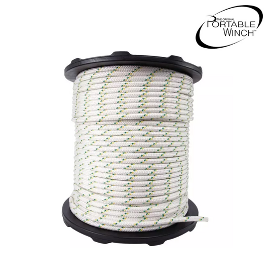 CORDE DIAMETRE 12 MM BOBINE DE 50 METRES PORTABLE WINCH