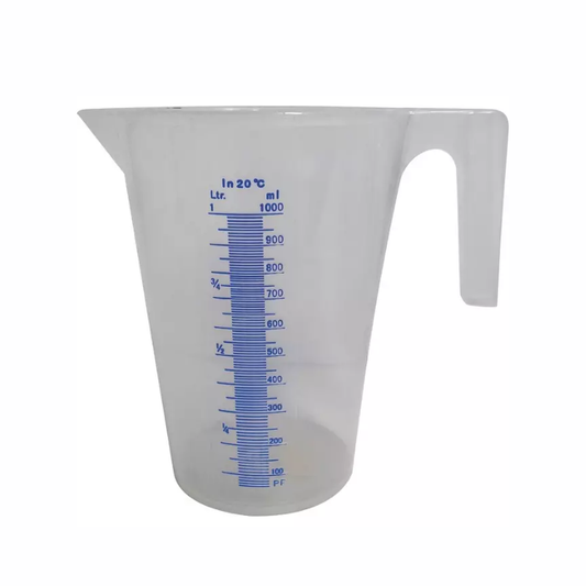 Broc plastique translucide gradué RENSON 1 L – doseur carburant motoculture