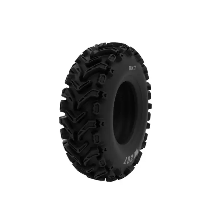 Pneu BKT W207 E TL 25x10.00-12 – pneu 6 plis tubeless pour quad et ATV tout-terrain