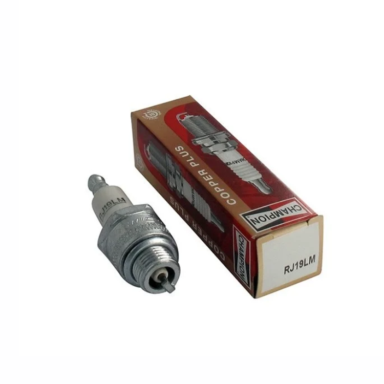 Bougie d’allumage CHAMPION RJ19LM – bougie d’origine pour moteur thermique de tondeuse et matériel de motoculture