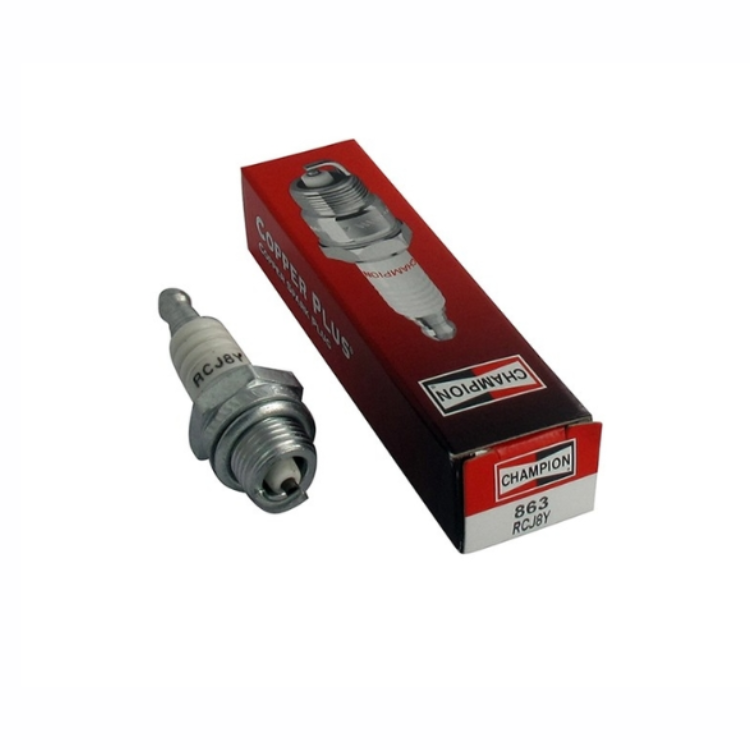 Bougie d’allumage CHAMPION RCJ8Y – bougie d’origine pour moteur thermique de tronçonneuse, débroussailleuse ou tondeuse