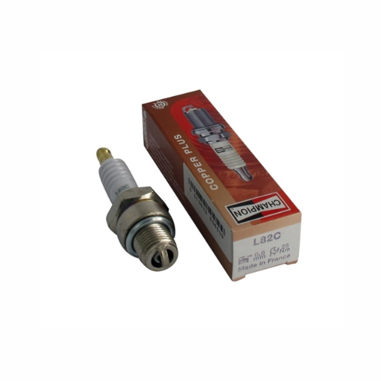 Bougie d’allumage CHAMPION L82C – équivalente EYQUEM 755, 850, 755 X pour moteur thermique de tondeuse ou motoculteur