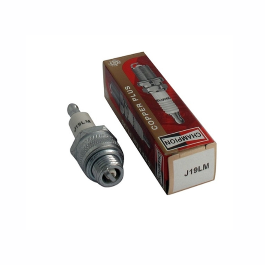 Bougie d’allumage CHAMPION J19LM – bougie d’origine pour moteur thermique de tondeuse ou motoculteur