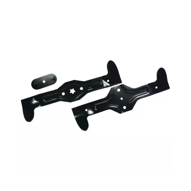 KIT 2 LAMES de Tondeuse Croisees Gauche 465 MM 532426323 / 532170037 HUSQVARNA