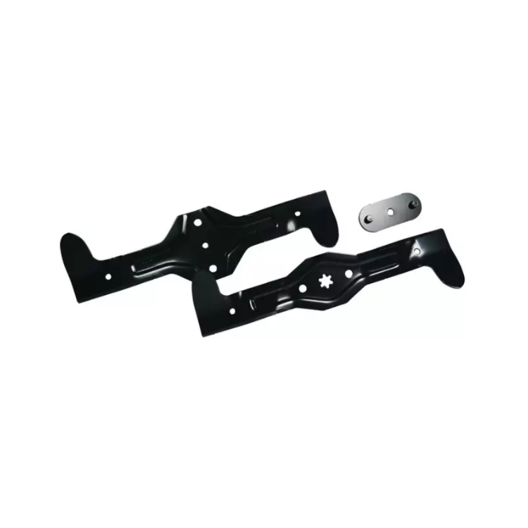 KIT 2 LAMES de Tondeuse Croisees Droite 465 MM 532426322 / 532170038 HUSQVARNA