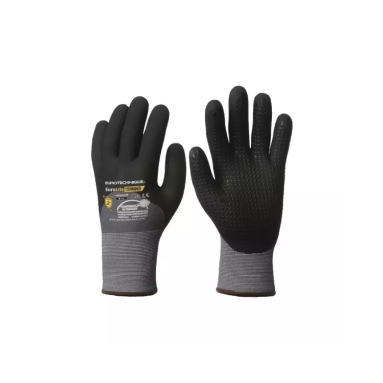 gants de mécanicien haute précision Coverguard paume nitrile picots