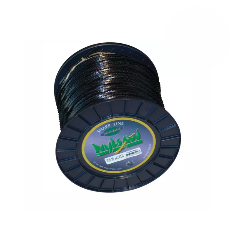 Fil denté débroussailleuse NYLSAW - détail denture