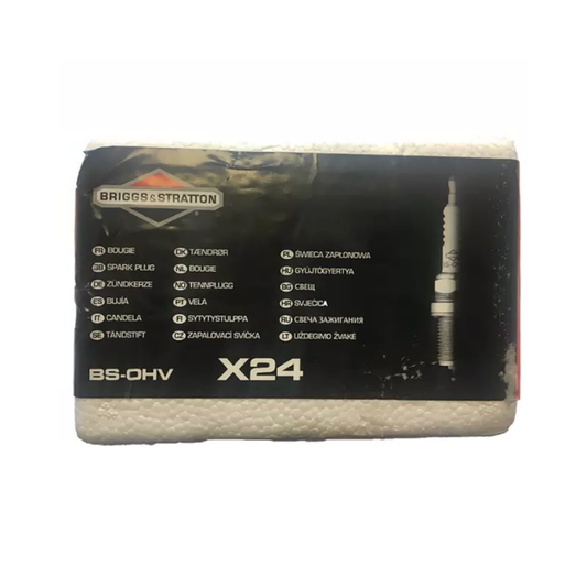 Pack atelier 24 bougies BS-OHV Briggs & Stratton 992340, pièce d'origine Briggs & Stratton vendue par Greendis.