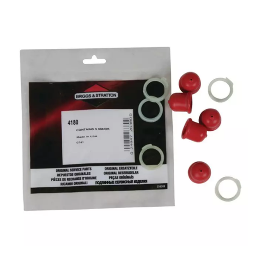 Pack atelier 5 x poire amorçage 694395 B&S 4180, pièce d'origine Briggs & Stratton vendue par Greendis.