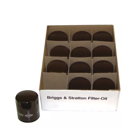Pack atelier 12 x filtre huile 491056 origine B&S 4153, pièce d'origine Briggs & Stratton vendue par Greendis.