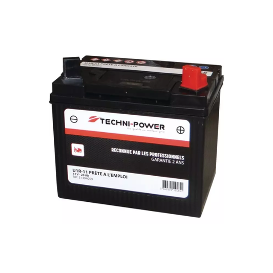 Batterie sans entretien type U1R-11/U1R-9 + à droite