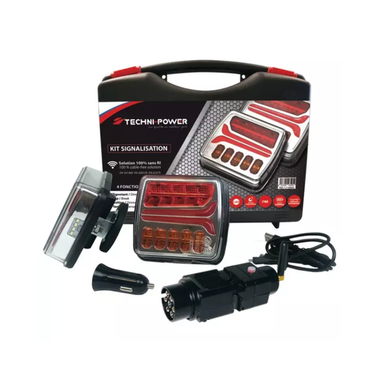 Kit signalisation arrière magnétique LED sans fil Techni-Power