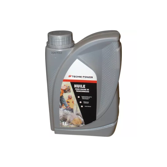 Huile pour chaîne tronçonneuse bidon 1L Techni-Power