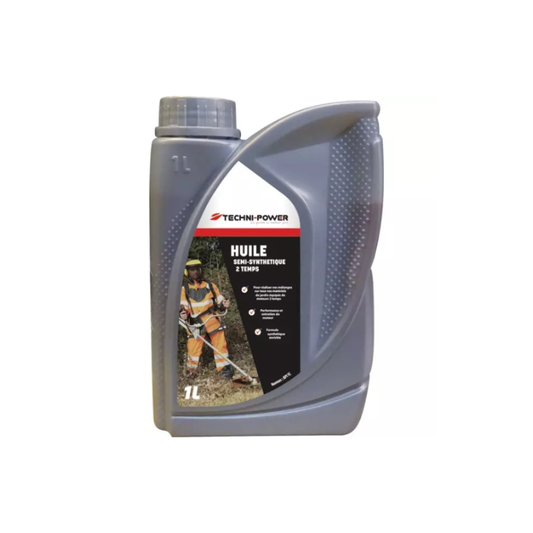Huile 2TEMPS semi-synthèse bidon 1L Techni-Power