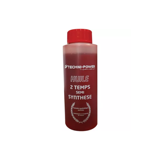 Huile 2TEMPS semi-synthèse bidon 125ML Techni-Power