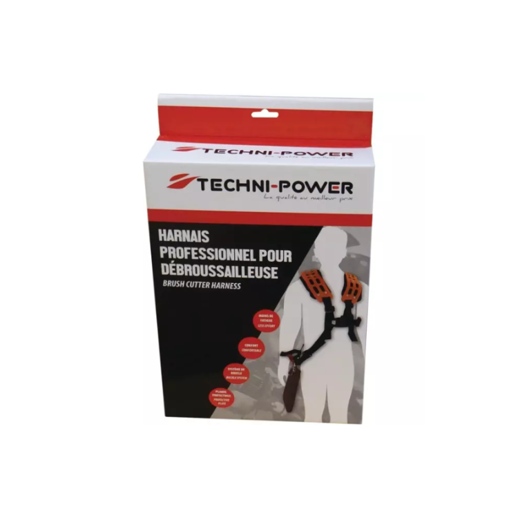 Harnais pour débroussailleuse professionnel Techni-Power