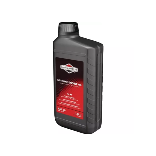 Huile moteur 4 temps SAE30 1L origine Briggs & Stratton 100007E, pièce d'origine Briggs & Stratton vendue par Greendis.