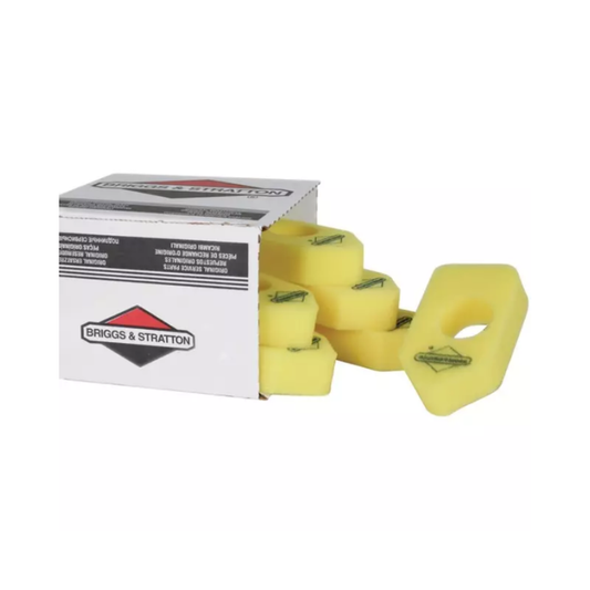 Pack atelier 6 x filtre mousse 698369 origine B&S 4216, pièce d'origine Briggs & Stratton vendue par Greendis.