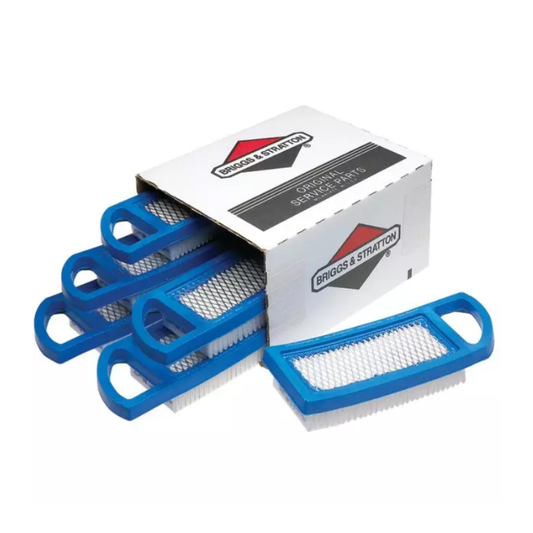 Pack atelier 6 x filtre air 698413 / 797007 B&S 4213, pièce d'origine Briggs & Stratton vendue par Greendis.