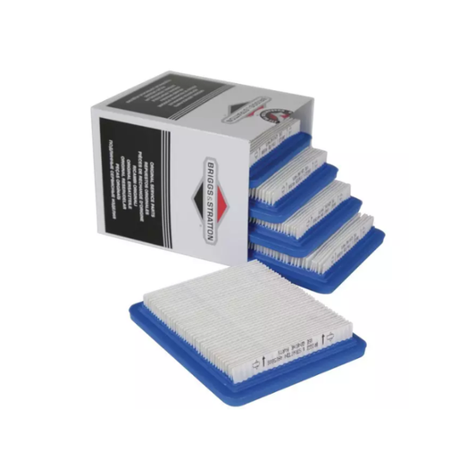 Pack atelier 5 x filtre air 491588 B&S 4101, pièce d'origine Briggs & Stratton vendue par Greendis.