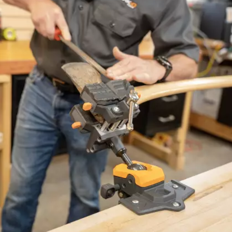 Étau articulé modulable IQ Vise, WORK IQ - détail des mors