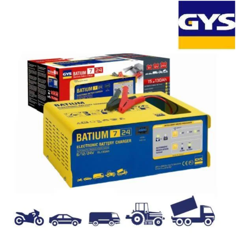 Chargeur de batterie BATIUM 7.24 - Greendis