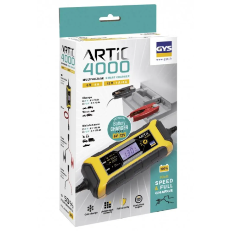 Chargeur de batterie ARTIC 4000 - Greendis