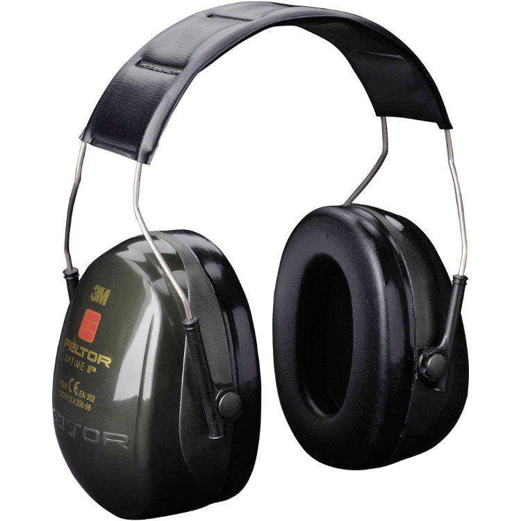Casque anti bruits 3M™ Peltor Optime II H520A - Greendis