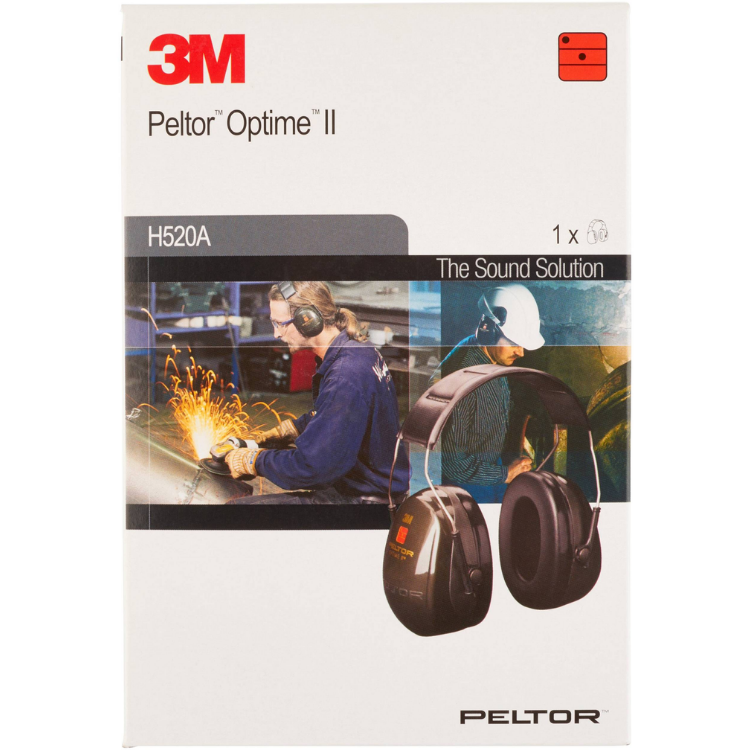Casque anti bruits 3M™ Peltor Optime II H520A - Greendis