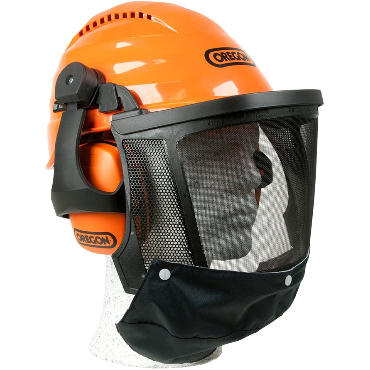 Casque de protection sécurité pro Oregon Waipoua Oreillettes visière 562413 - Greendis