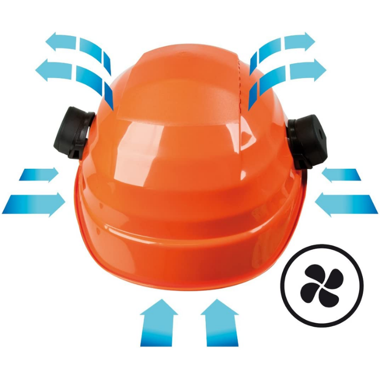 Casque de protection sécurité pro Oregon Waipoua Oreillettes visière 562413 - Greendis